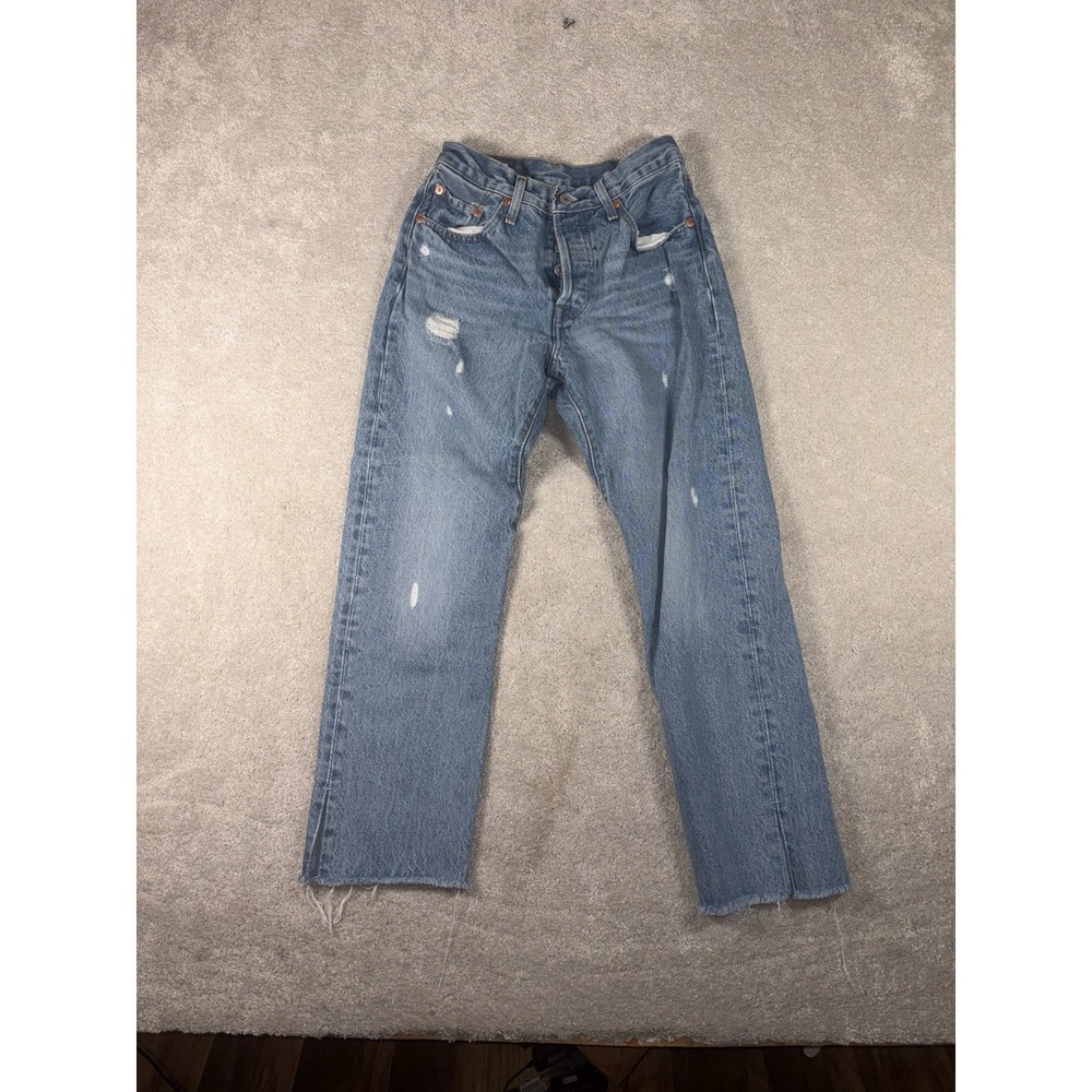 Levi's Women's 501 Premium Denim Jeans 24x26‎